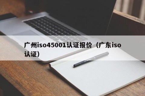 广州iso45001认证报价（广东iso认证）