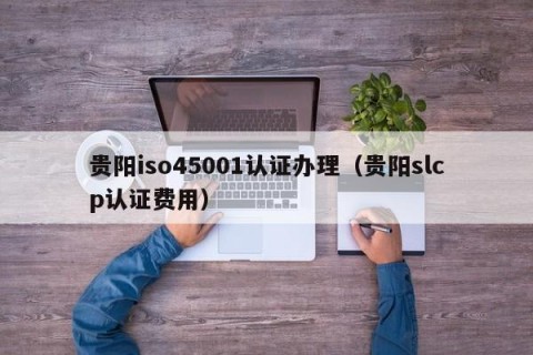 贵阳iso45001认证办理（贵阳slcp认证费用）