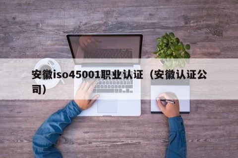 安徽iso45001职业认证（安徽认证公司）