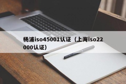 杨浦iso45001认证（上海iso22000认证）