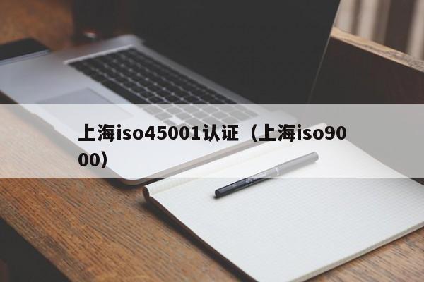 上海iso45001认证(上海iso9000)